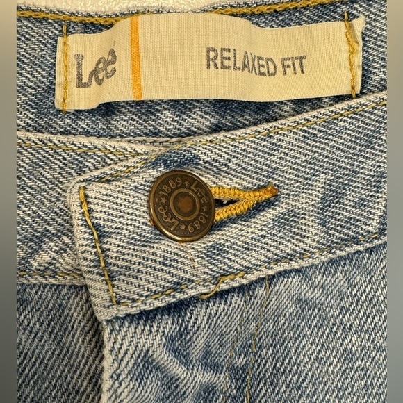 Lee Relaxed Fit Straight Light Blue Jeans Size 40x30 - Picture 13 of 17